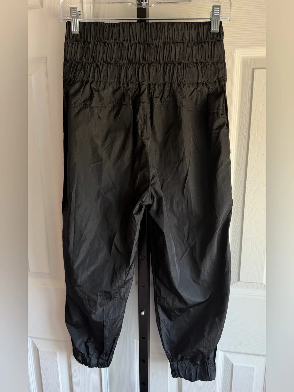 Free People Movement The Way Home Joggers Womens XS Black High Waist Nylon